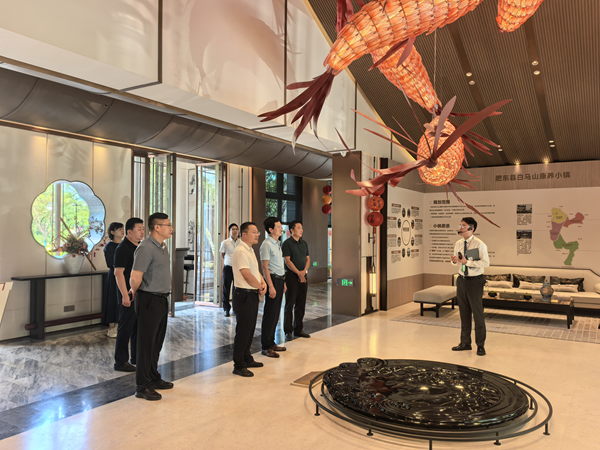 壽縣縣委常委、副縣長(zhǎng)房鯤鵬一行到訪(fǎng)省健康養(yǎng)老公司